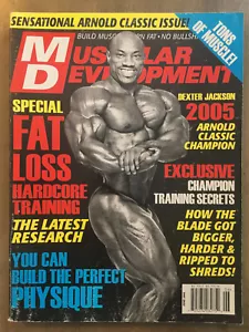 Muscular Development Magazine June 2005 Dexter Jackson Cover Bodybuilding - Picture 1 of 1