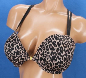 Victoria Secret Very Sexy Underwire Padded Push Up Racerback Bra Sz 34DD #H5698 - Picture 1 of 6