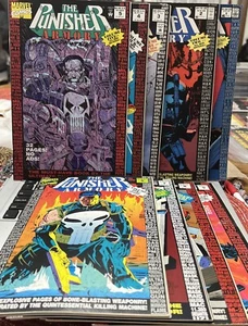 THE PUNISHER ARMORY 1-9 Almost Complete - Picture 1 of 1