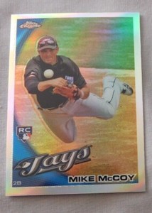 2010 Topps Chrome Refractor Baseball Card Pick one