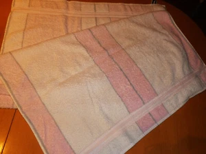 MÖVE Badetuch Strandtuch Liegetuch weiß-rosa NEU - Bild 1 von 3