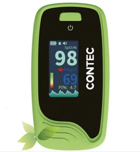CMS50-Pro Fingeritip Pulsoximeter CONTEC Best Oxymeter SPO2 Monitor - Bild 1 von 10