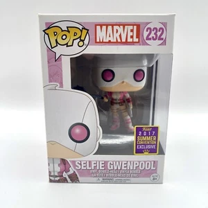 Funko Pop Marvel #232 Selfie Gwenpool 2017 Summer Convention SDCC Shared Sticker - Bild 1 von 6