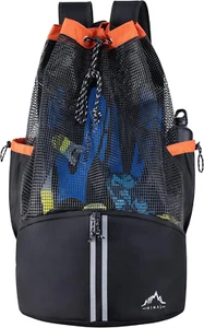 Scuba Diving Bag, XL Mesh Backpack for Scuba Diving and Snorkeling Gear & Equipm - Picture 1 of 12