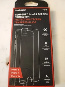 IPhone 8 7 6S Full Cover Tempered Glass Screen Protector, Heavy Duty - Picture 1 of 11