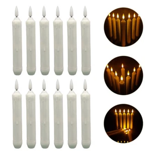 12 Piezas Velas Electrónicas Luz LED Velas Tealight Pequeñas Eléctricas - Imagen 1 de 10