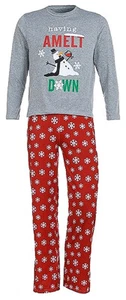 Family Pajamas Women's "I'm Having a Melt Down" 2-Piece Set;Grey & Red (X-Large) - Picture 1 of 1