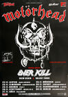 Motrhead  - Over Kill, Tour 2007 | Konzertplakat | Poster