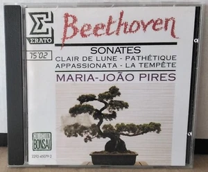 ERATO 2292-45079-2 BEETHOVEN MARIA-JOAO PIRES - SONATES FRANCE REMASTERED CD - Picture 1 of 3