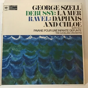 SZELL Debussy La Mer Ex+ 1970s UK CBS 661075 LP * - Picture 1 of 2