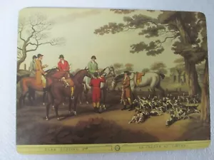 Juego De Colección De 6 Colchonetas De Tablero Duro Hoja De Trébol Caza Zorro Tema En Caja - Imagen 1 de 7