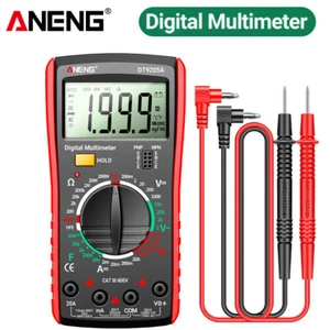 Professional Digital Multimeter Voltmeter Ammeter Ohmmeter Multi Tester Meter UK - Picture 1 of 14