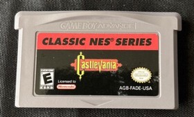 GBA Castlevania Classic NES Series (Nintendo Game Boy Advance) solo cartuccia