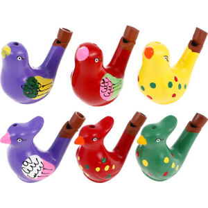 6pcs Bird Feeder Camera Whistles for Kids Party Favors-PU