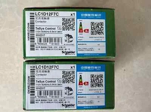 Schneider LC1D12F7C TeSys D Contactor Coil AC110V 12A New in box - Picture 1 of 6