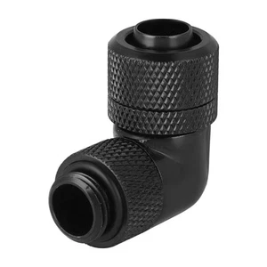 G1/4 Thread Water Cooling Fitting Thin Tube 90° Right Angle Elbow FY - Afbeelding 1 van 18