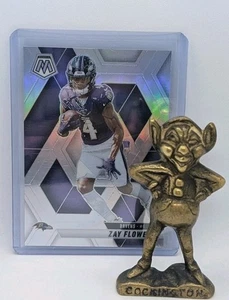 Zay Flowers 2025 Panini Mosaic Holo Silver Prizm- #380 Baltimore Ravens - Imagen 1 de 3