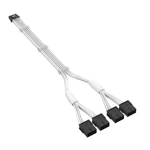 PCIe 5.0 Extension Cable 16 Pin (12+4) Male to PCIE 5.0 4x8 16 Pin to 4x8 Pin C - Photo 1/13