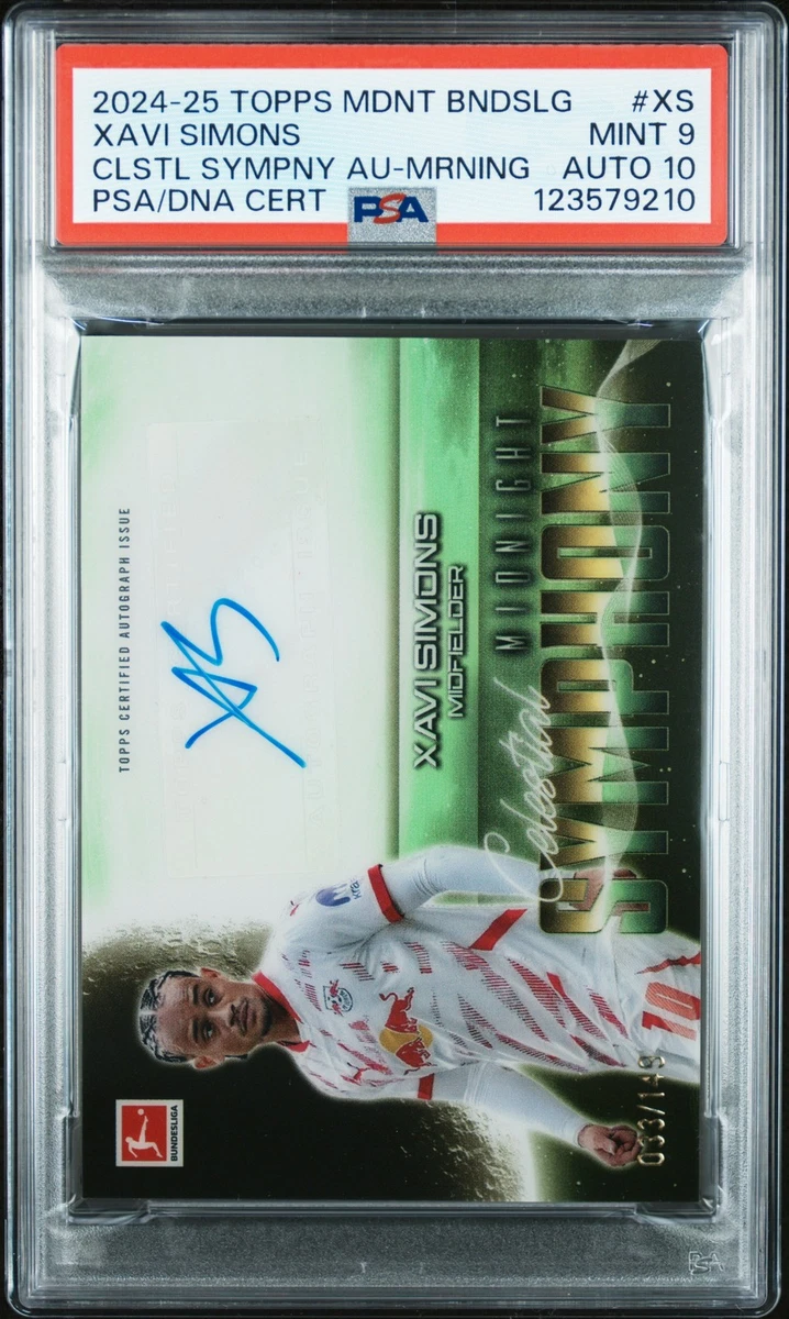 Xavi Simons Soccer Trading Cards & Accessories for sale | eBay