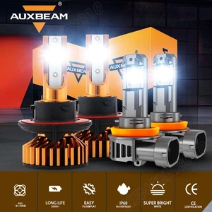 For Chevy Cruze 2011-2015 AUXBEAM H13 H11 LED Headlight 6500K 3000K - Picture 1 of 17