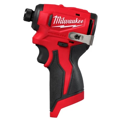 NEW Milwaukee 3450-20 M12 12 V 1/4" Hex Subcompact Brushless Impact Driver - Image 1 of 4