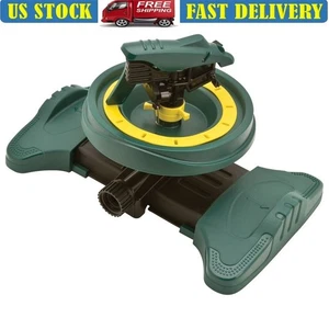 Verstellbarer Impuls Rasensprenger Wassersparer 85 Fuß Sprühdurchmesser Gartengebrauch - Bild 1 von 7