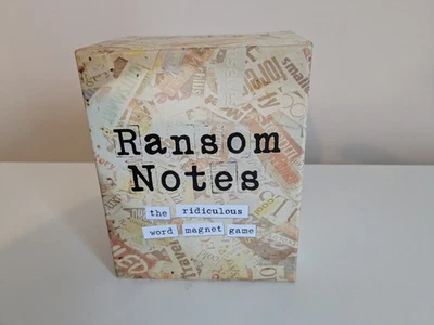 Ransom Notes - The Ridiculous Word Magnet Party Game - Unused - Sealed Contents  - Image 1 of 4