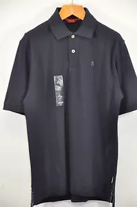 Neu mit Etikett Herren IZOD, Baumwoll-Mesh-Poloshirt. Größe S. Achsel 19 Zoll Etikett 44 $ - Midnight Navy - Bild 1 von 7