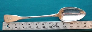 KING WILLIAM STERLING SILVER Stuffing SPOON London #1016 - Picture 1 of 8