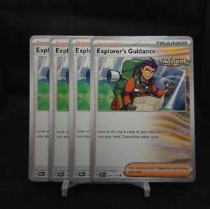 Explorer's Guidance 107/131 UC Playset 4X Prismatic Evolutions Pokémon TCG - Picture 1 of 1