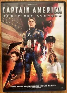 Captain America The First Avenger DVD with Chris Evans, Hayley Atwell - Picture 1 of 3