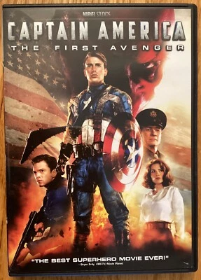 Captain America The First Avenger DVD with Chris Evans, Hayley Atwell - Image 1 of 3