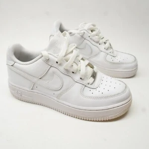 Nike Air Force 1 One Parte Superior Baja Blanco Retro Juvenil GS Zapatos Tenis Niños 4Y - Imagen 1 de 9
