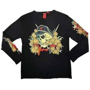 A&G AMAL GUESSOUS Kaschmirpullover Large Totenkopf Born To Rock Schlange doppelseitig gebraucht, in einwandfreiem Zustand - Bild 1 von 10