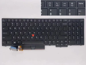 New ThinkPad T15 P15S US Backlit Keyboard 5N20V77999 5N20V78108 - Picture 1 of 4