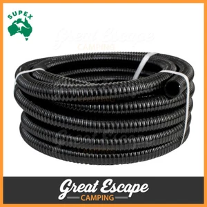 Supex Caravan Sullage Waste Hose 38mm x 10m - Smooth Bore Same Size Companion - Picture 1 of 4