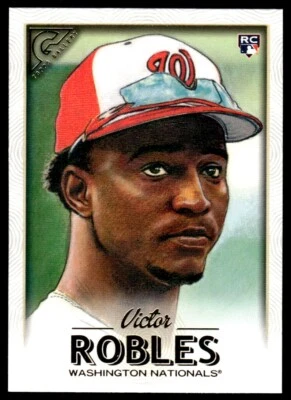 2018 TOPPS GALLERY ROOKIE VICTOR ROBLES R75 - Image 1 of 2