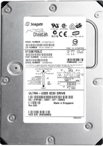 Hard Drive Dell 01R186 1R186 36GB 15000U/Min SCSI U320 80-pin ST336753LC 3.5'' - Picture 1 of 3