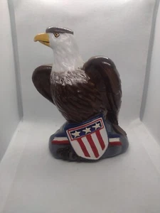 American Eagle Coin Bank Hard Plastic Made in Hong Kong Patriotic USA Vintage - Picture 1 of 8