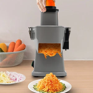 Vegetable Fruit Electric Chopper Cutter Slicer Dicer Shredder Cutter Cutting - Picture 1 of 24