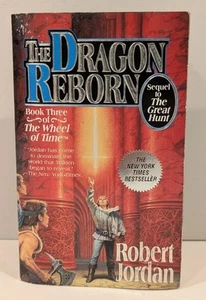 The Dragon Reborn Robert Jordan Paperback Book First Vintage 1992 Tor Fantasy - Picture 1 of 9
