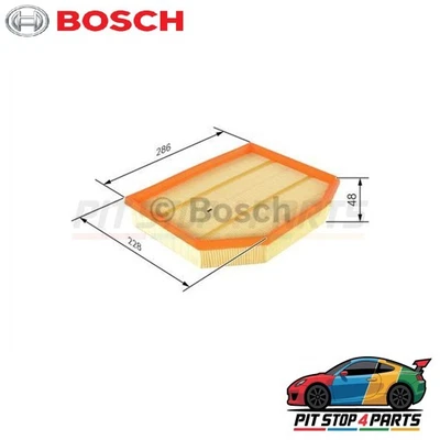 Filtro de aire Bosch F026400463 286 mm compatible con BMW X3 2008-2010 13717542545 EAF617 Foto 1 de 4