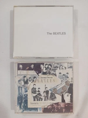 The Beatles CD Lot The White Album + Anthology Vol 1 Booklet Rock Music Fat Box  - Image 1 of 4