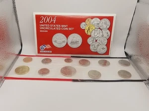 2004 Denver United States Mint Uncirculated Coin Set #4787 - Picture 1 of 15