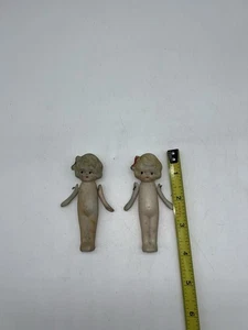 Muñecas Kewpie vintage de porcelana hechas en Japón par 1D - Imagen 1 de 4