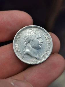 Napoléon Ier 1 Franc 1808 A Paris République LeFranc 204/2 - Picture 1 of 2