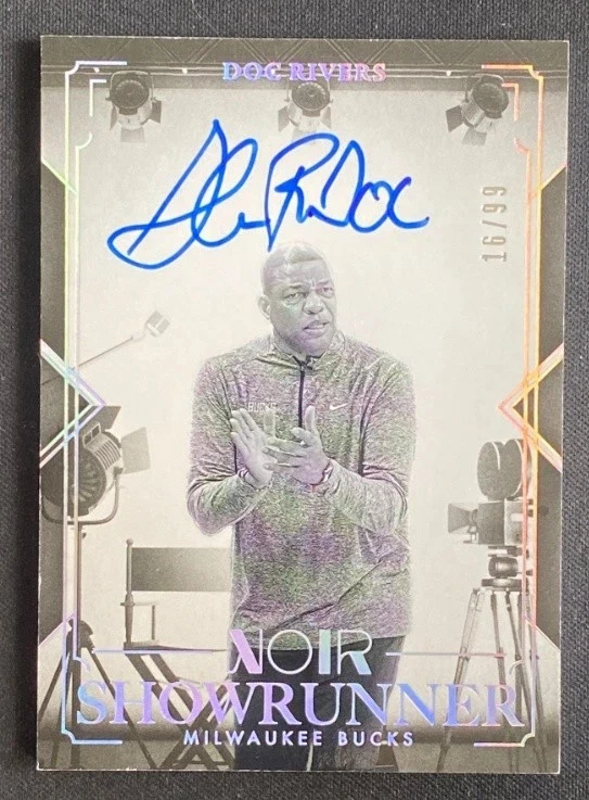 Doc Rivers 2024 - 25 帕尼尼黑色 Showrunner 签名签名 16/99 #SS-DOC — 第 1/2 张图片
