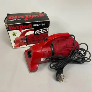Dirt Devil Handy 150 Zip DD150 Handheld Vacuum Cleaner Red Car Caravan Stairs - Picture 1 of 13