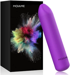 Small Bullet Vibrator for Women: Waterproof Mini Clit Vibrator with 10 Modes, Fu - Picture 1 of 12