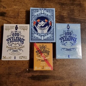 Odd Fellows The Dude Playing Cards New Stockholm 17 LTD Ed Penguin Magic Deck - Bild 1 von 24